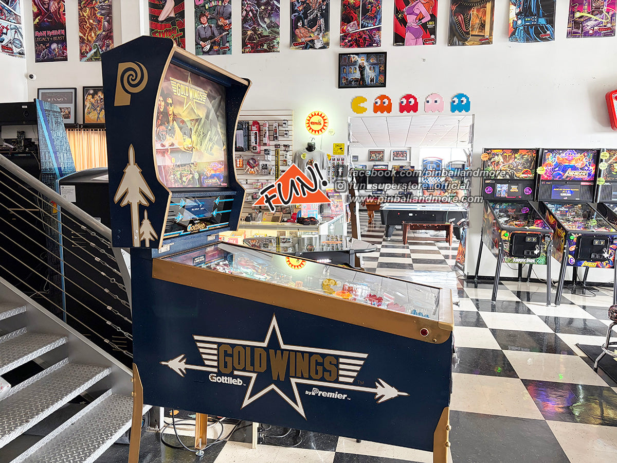 Gold Wings Pinball Machine