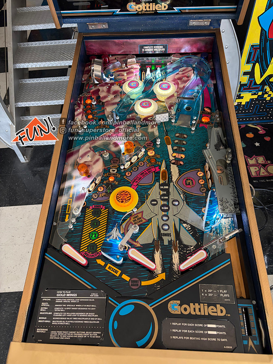 Gold Wings Pinball Machine