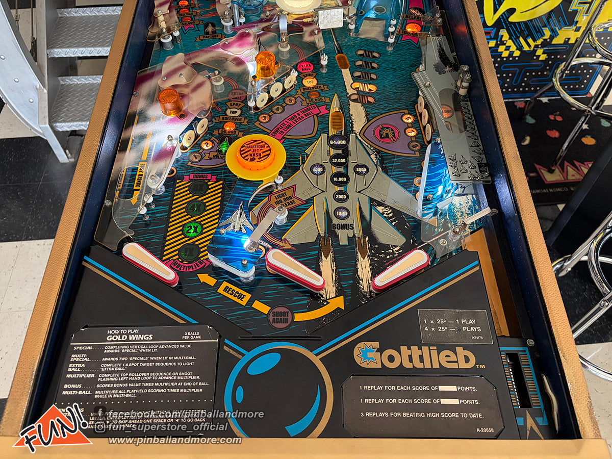Gold Wings Pinball Machine