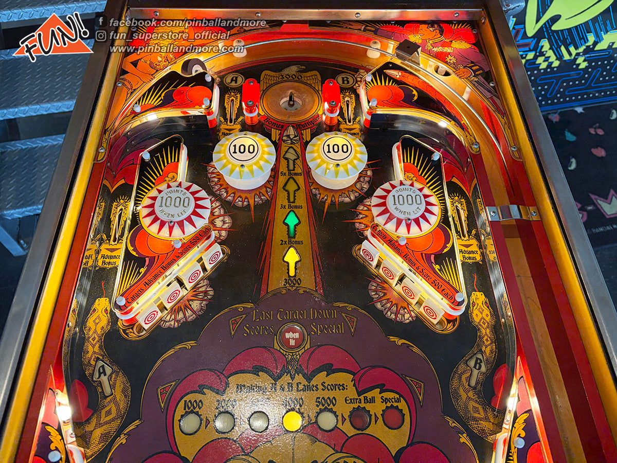 1978 Bally Mata Hari Pinball Machine - NICE!