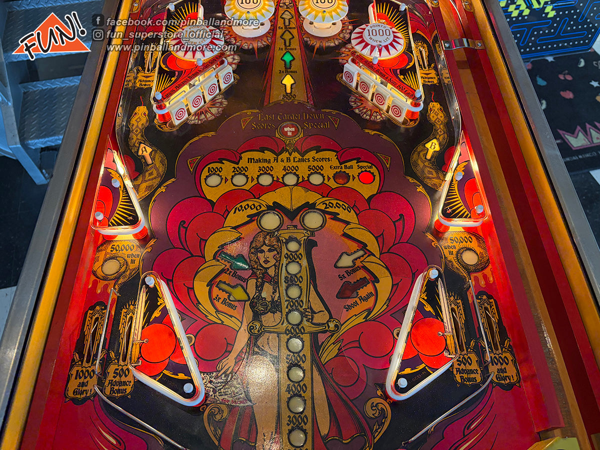 1978 Bally Mata Hari Pinball Machine - NICE!