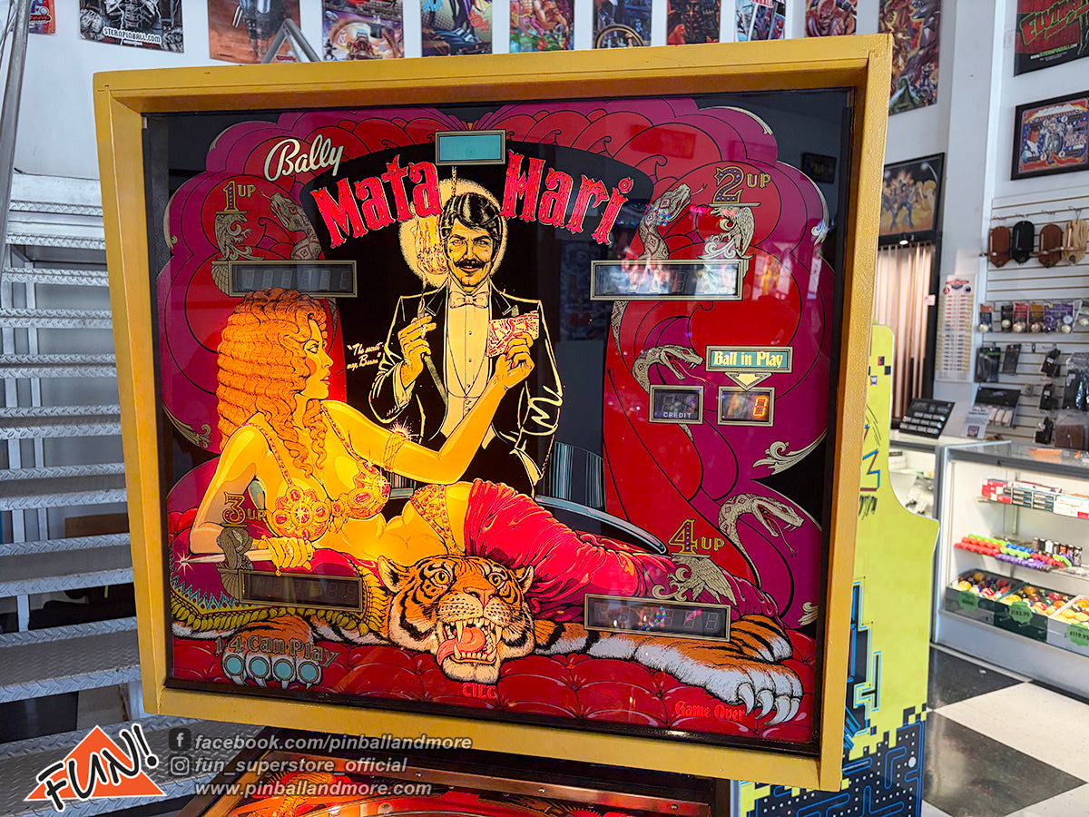 1978 Bally Mata Hari Pinball Machine - NICE!
