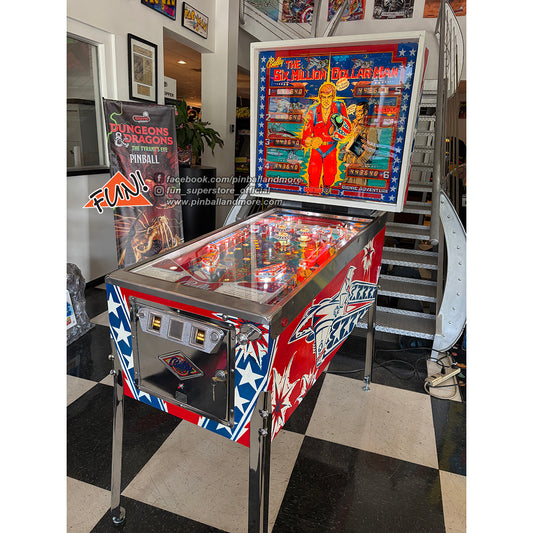 1978 Bally The Six Million Dollar Man Pinball Machine - EXCELLENT CONDITION!