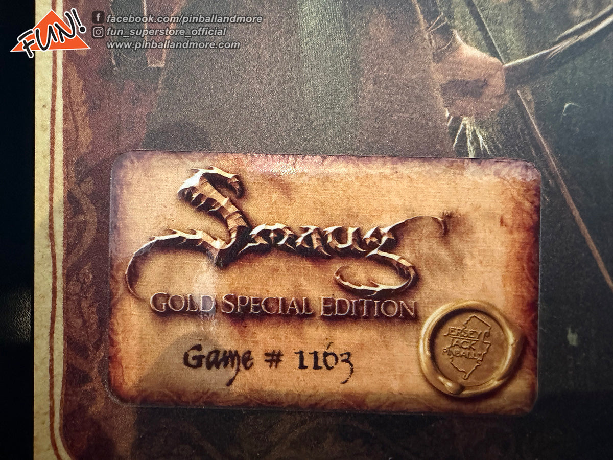 The Hobbit (Smaug Gold Special Edition #1103) Pinball Machine