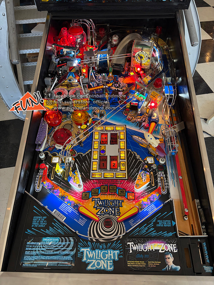 Twilight Zone Pinball Machine - RESTORED!