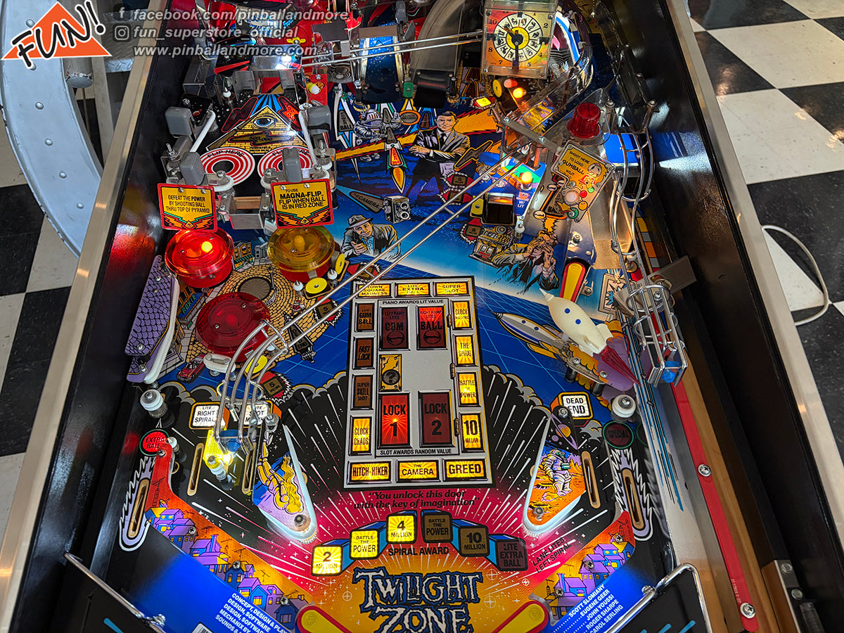 Twilight Zone Pinball Machine - RESTORED!