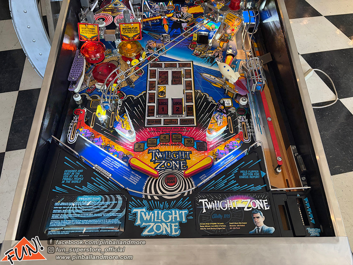 Twilight Zone Pinball Machine - RESTORED!