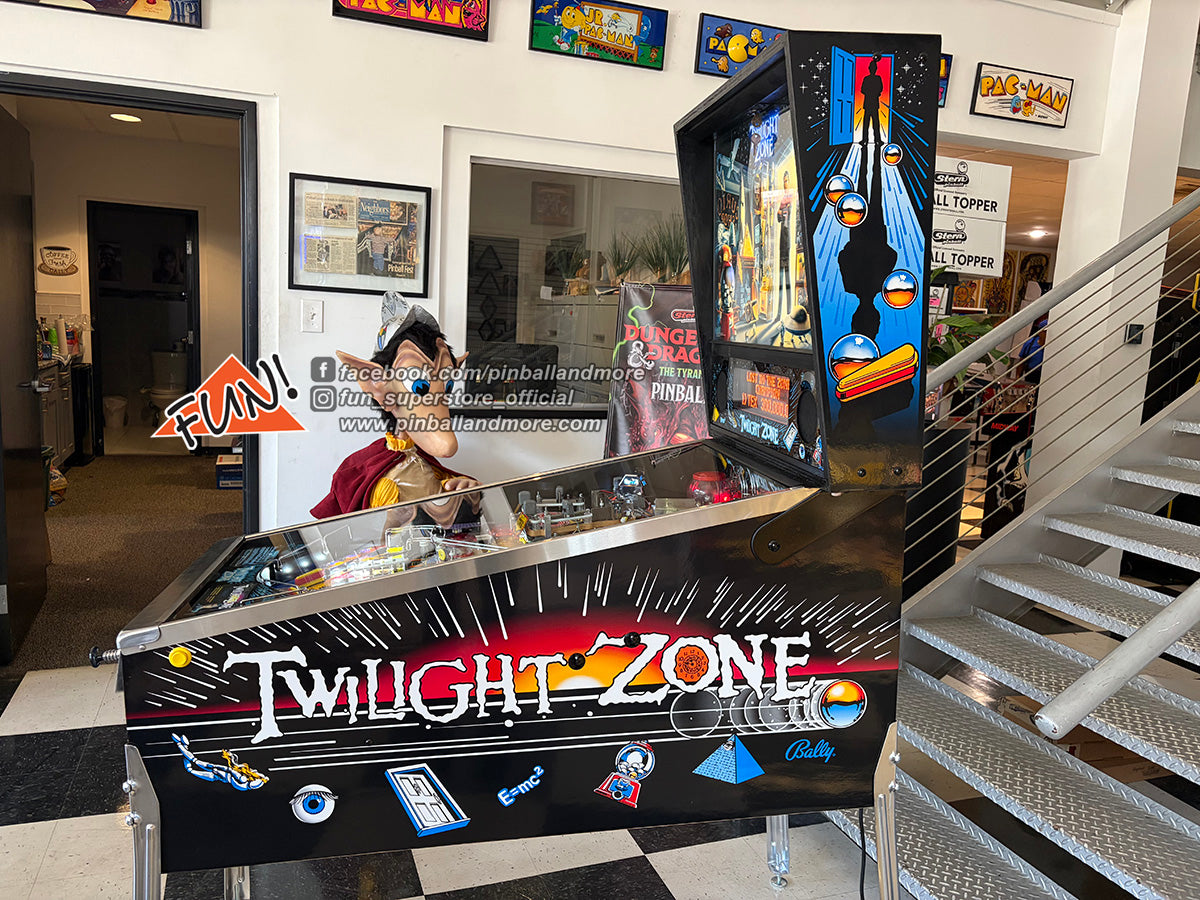 Twilight Zone Pinball Machine - RESTORED!