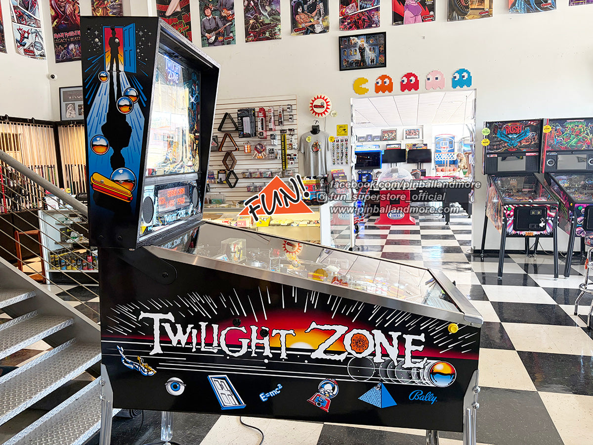Twilight Zone Pinball Machine - RESTORED!