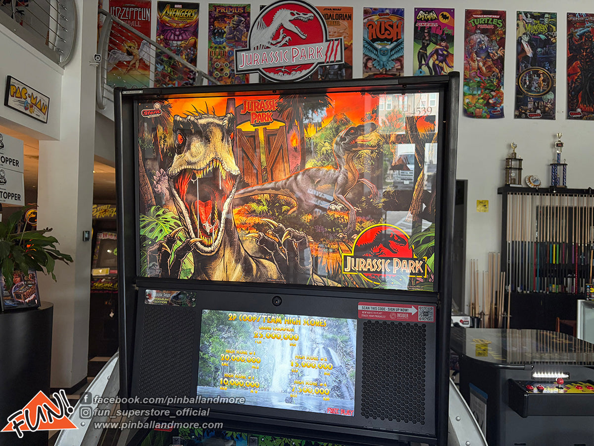 Jurassic Park (Premium) Pinball Machine - Home Use Only + MODS!
