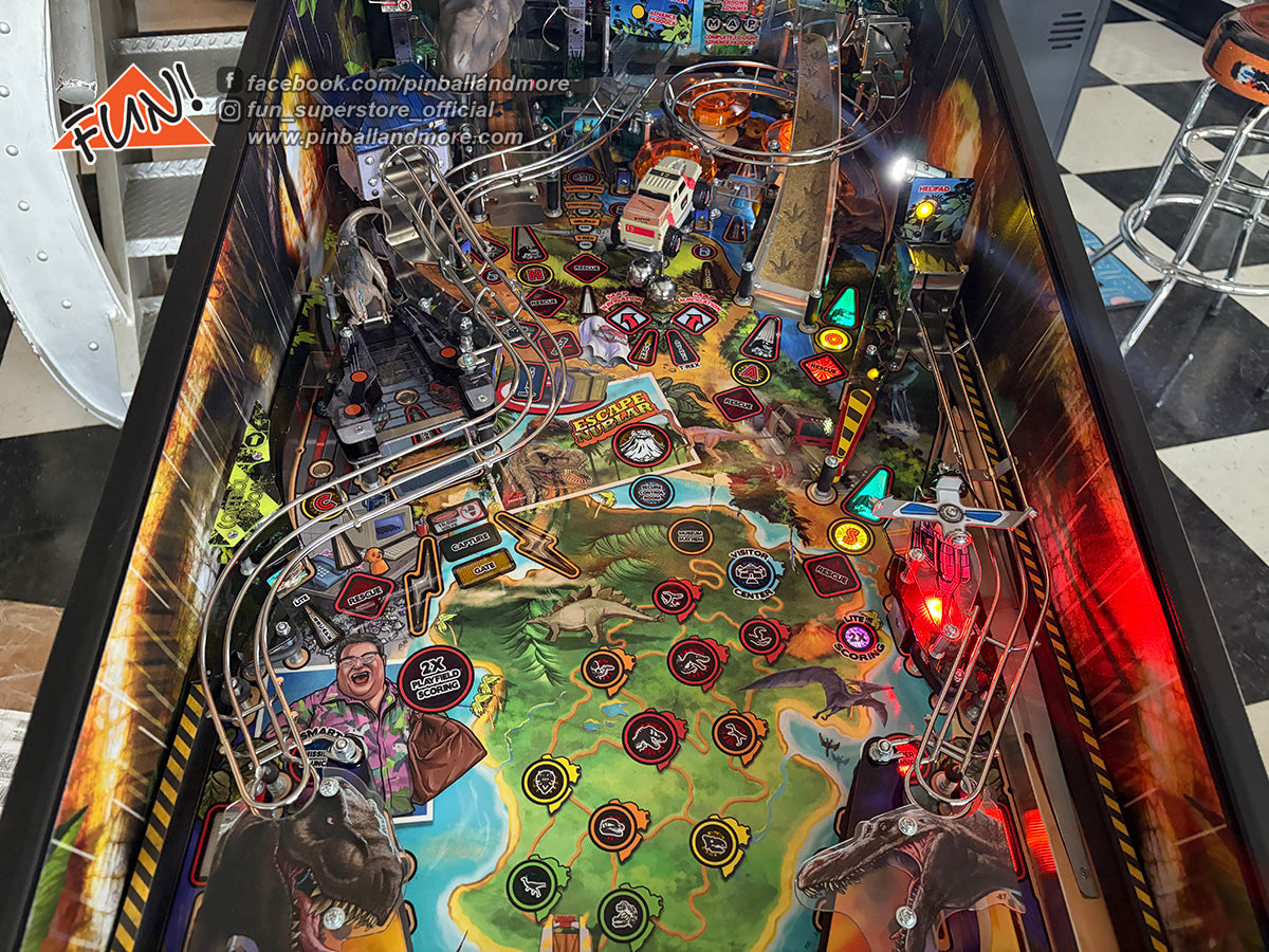 Jurassic Park (Premium) Pinball Machine - Home Use Only + MODS!