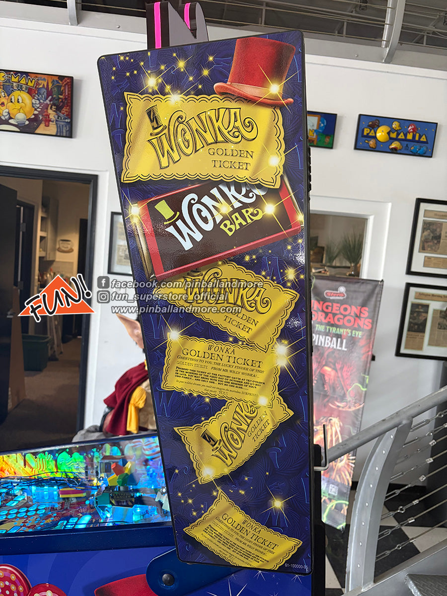 Willy Wonka (Limited Edition #1010) Pinball Machine - LIKE NEW with MODS!