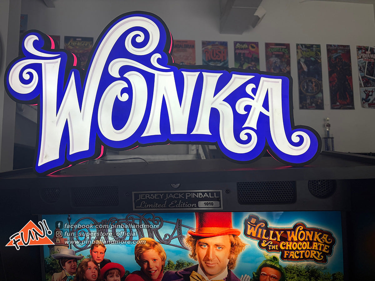 Willy Wonka (Limited Edition #1010) Pinball Machine - LIKE NEW with MODS!