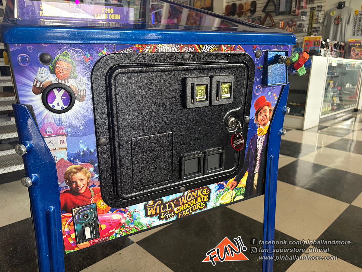 Willy Wonka (Limited Edition #1010) Pinball Machine - LIKE NEW with MODS!