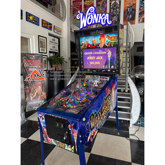 Willy Wonka (Limited Edition #1010) Pinball Machine - LIKE NEW with MODS!