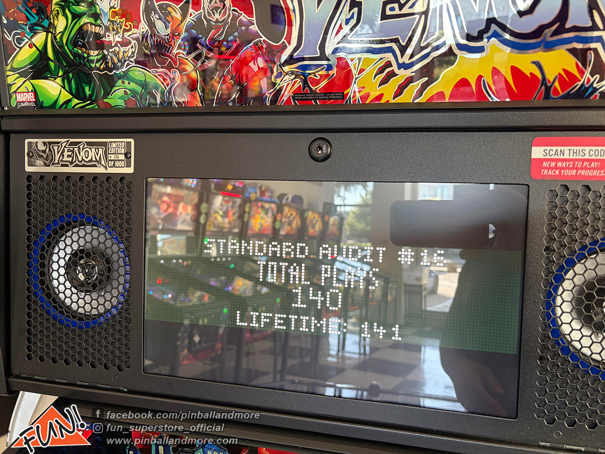 Venom (Limited Edition #376) Pinball Machine - HOME USE ONLY w/EXTRAS!