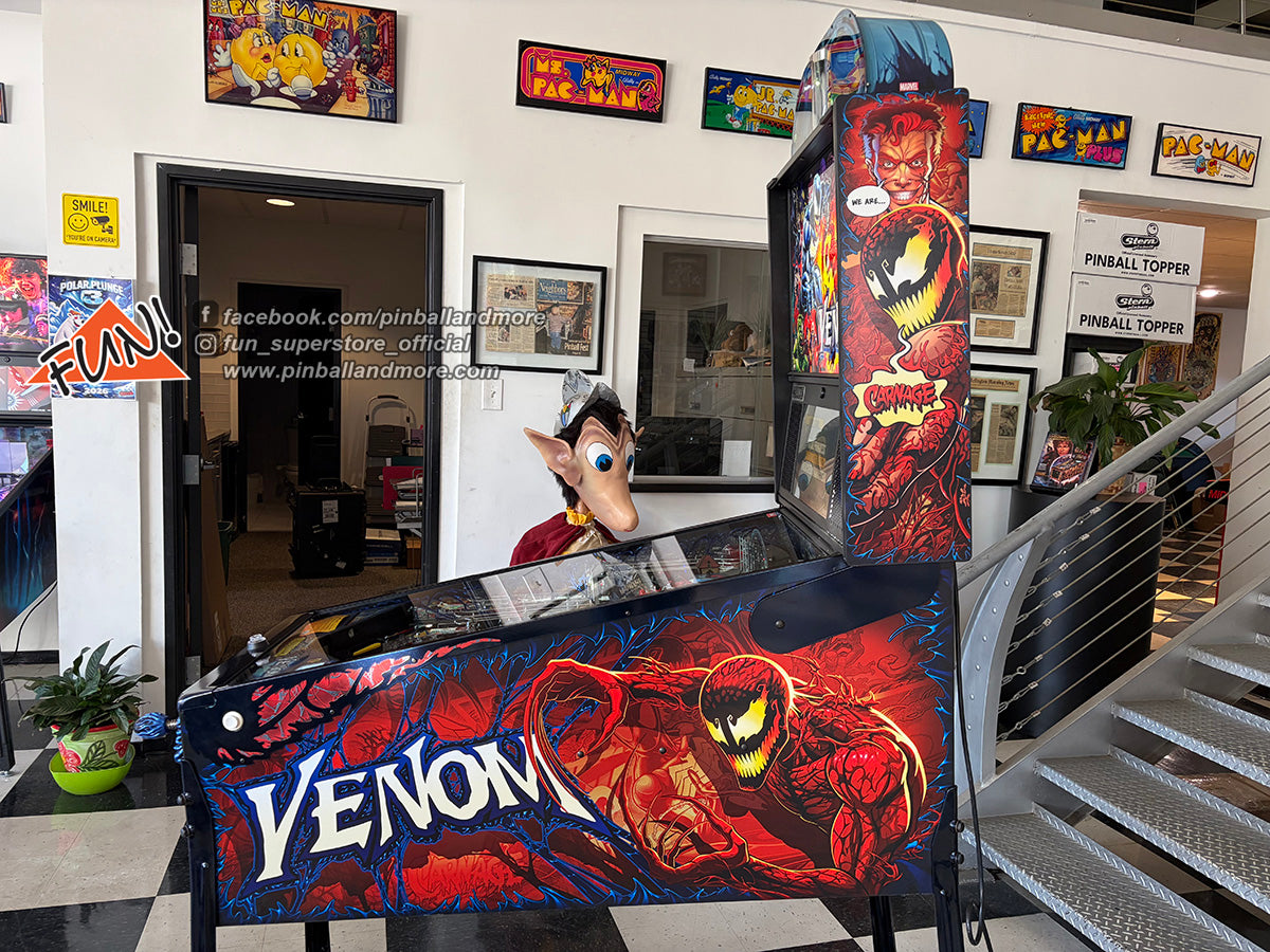 Venom (Limited Edition #376) Pinball Machine - HOME USE ONLY w/EXTRAS!