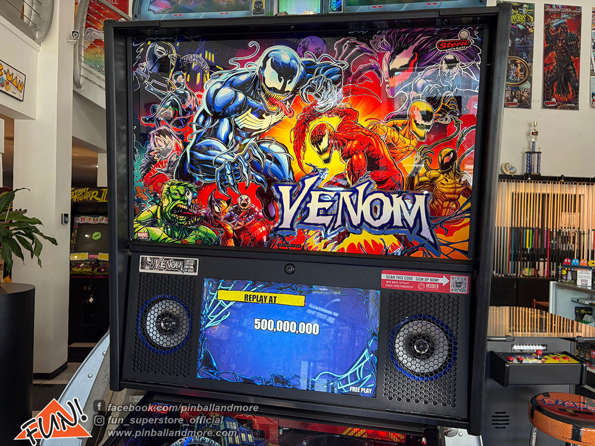 Venom (Limited Edition #376) Pinball Machine - HOME USE ONLY w/EXTRAS!