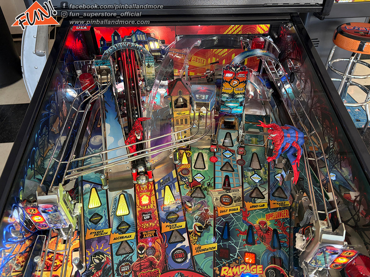 Venom (Limited Edition #376) Pinball Machine - HOME USE ONLY w/EXTRAS!