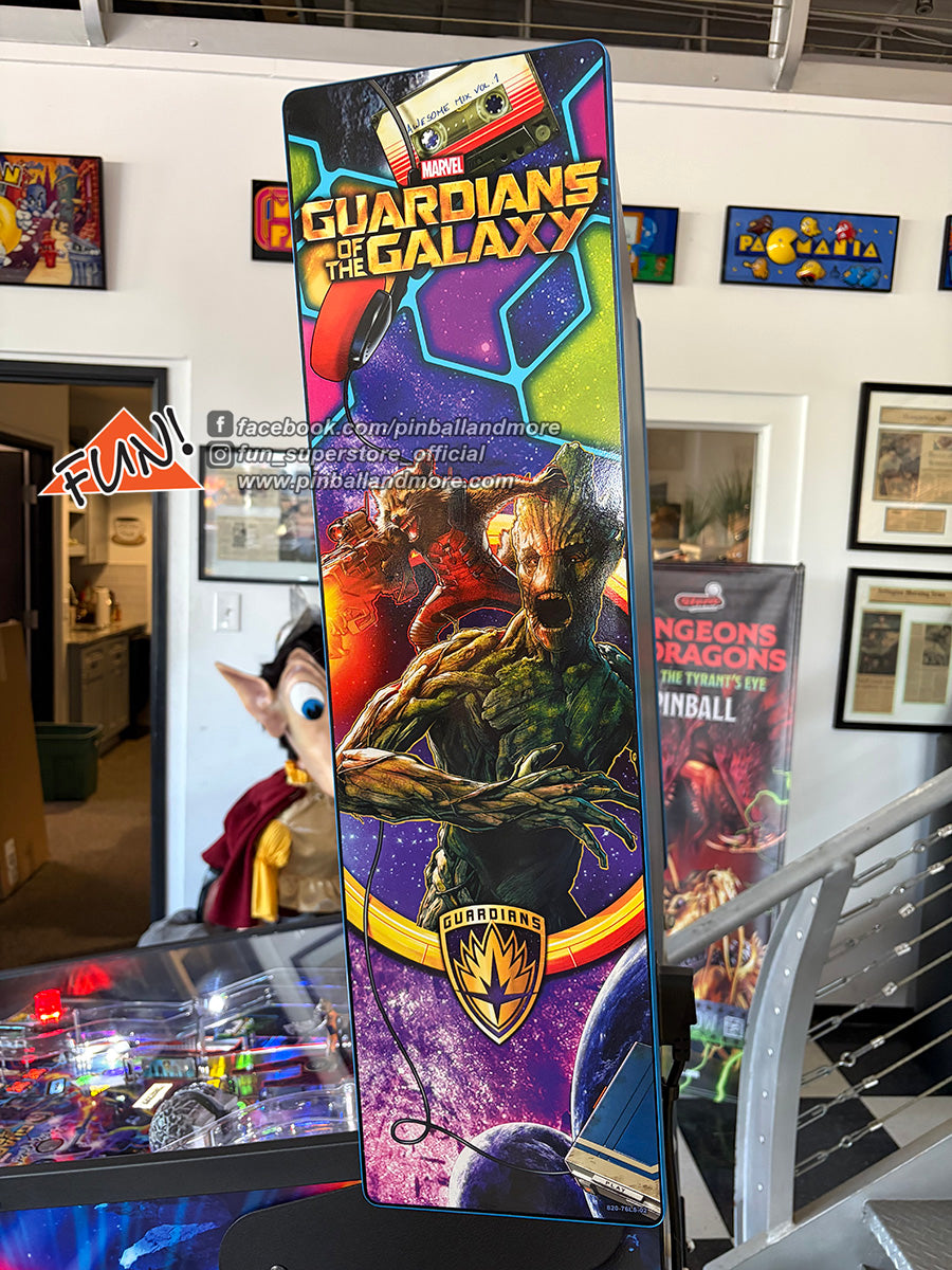 Guardians of the Galaxy (Pro) Pinball Machine - LIKE NEW!