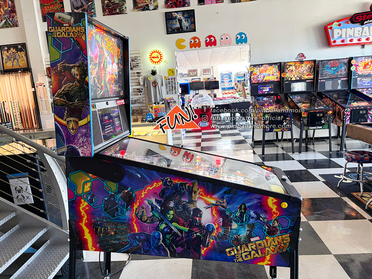 Guardians of the Galaxy (Pro) Pinball Machine - LIKE NEW!