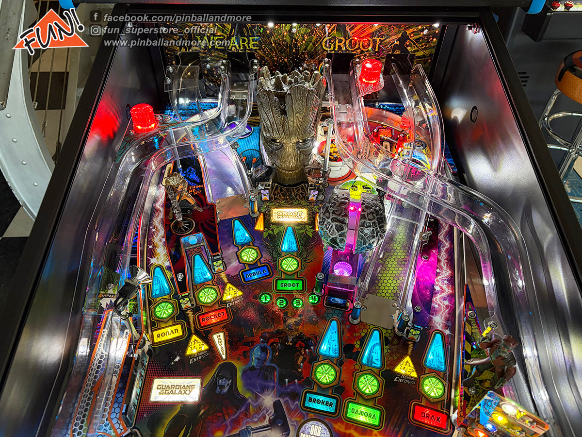 Guardians of the Galaxy (Pro) Pinball Machine - LIKE NEW!