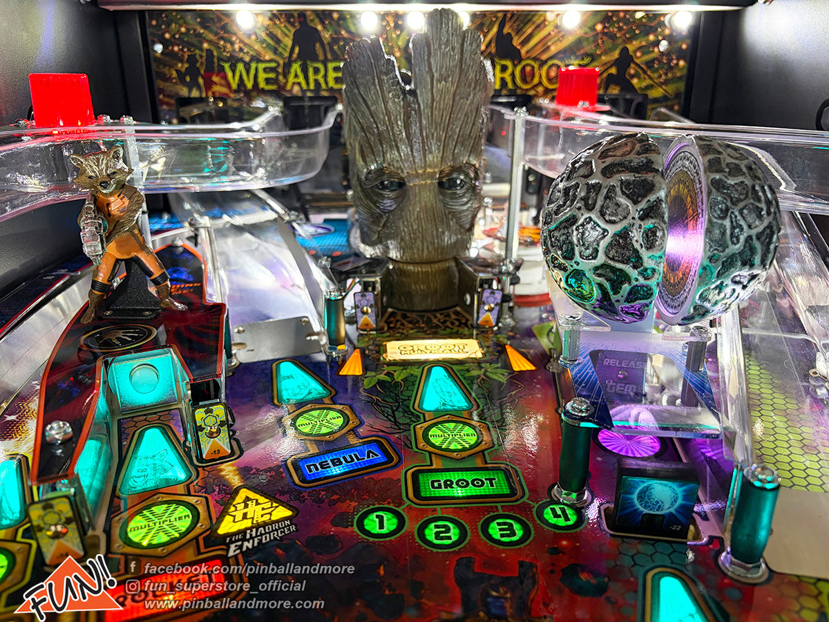 Guardians of the Galaxy (Pro) Pinball Machine - LIKE NEW!