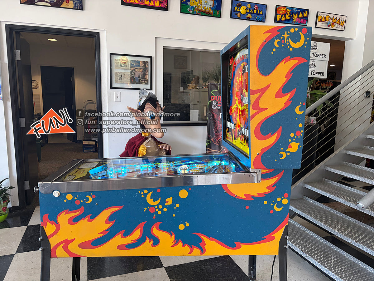 Fireball Pinball Machine - BEAUTIFUL EXAMPLE!