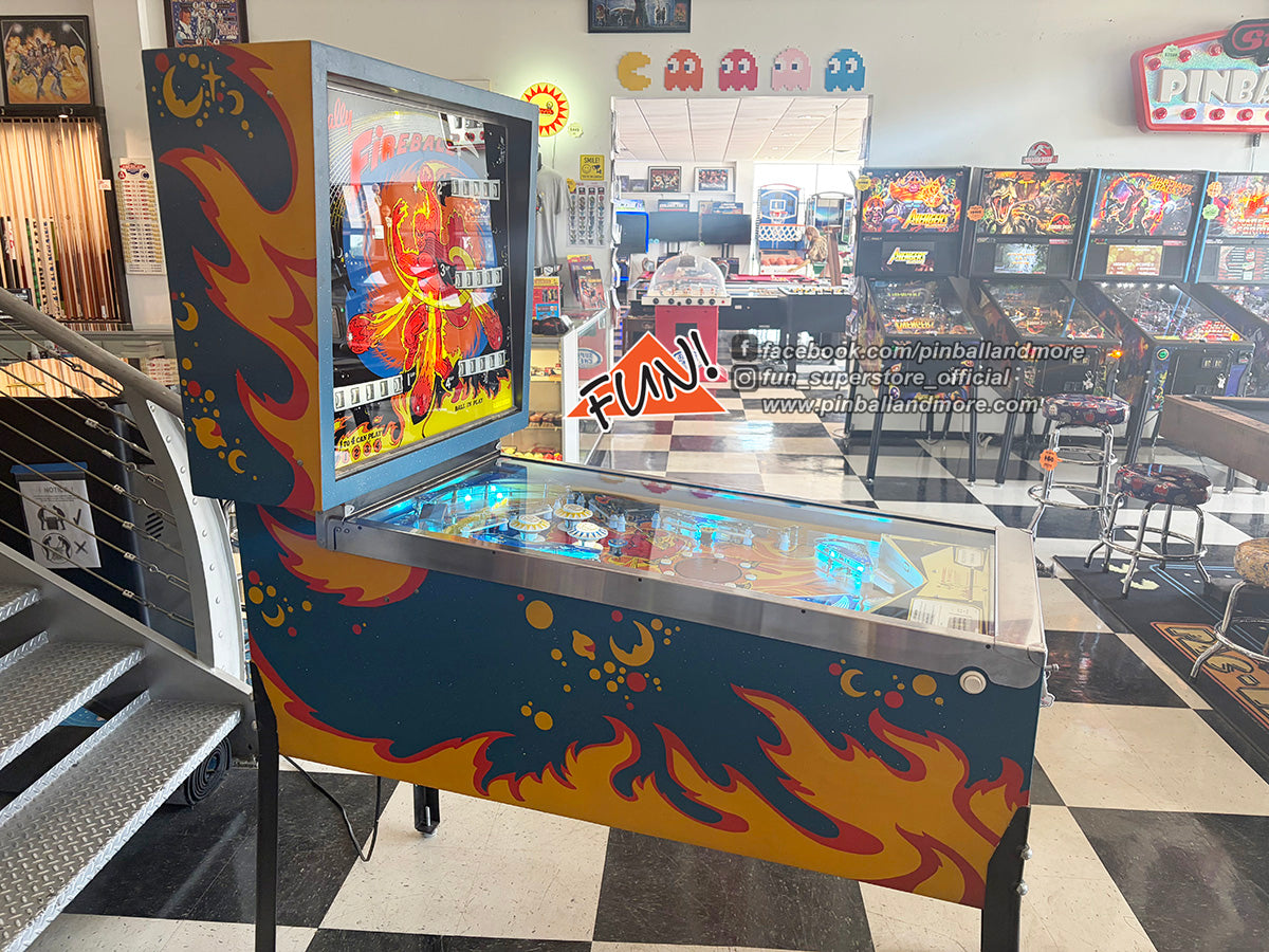 Fireball Pinball Machine - BEAUTIFUL EXAMPLE!