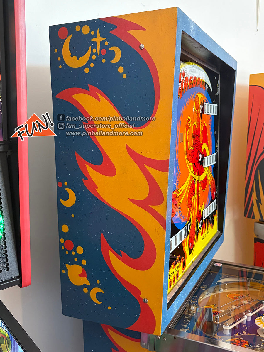 Fireball Pinball Machine - BEAUTIFUL EXAMPLE!