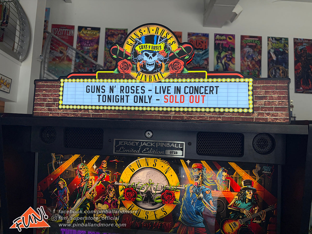 Guns N' Roses (Limited Edition #723) Pinball Machine