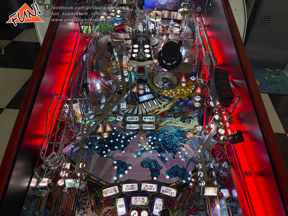 Guns N' Roses (Limited Edition #723) Pinball Machine