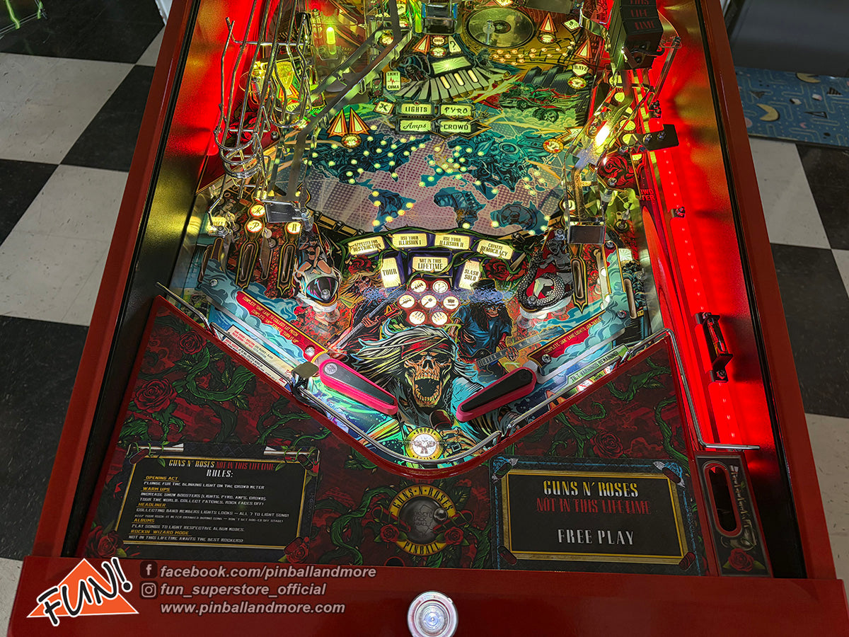 Guns N' Roses (Limited Edition #723) Pinball Machine