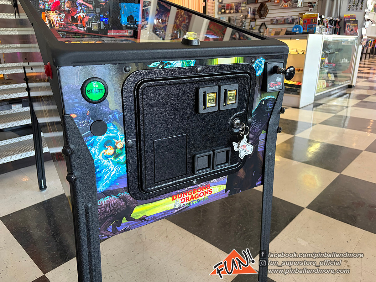 Dungeons & Dragons, The Tyrant's Eye (Premium) Pinball Machine - HUO
