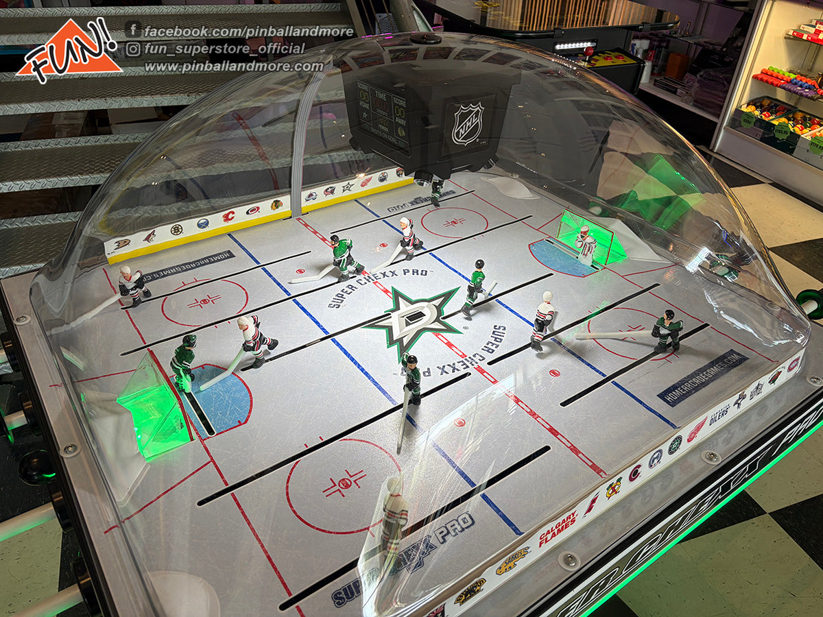 NHL Super Chexx Pro Bubble Hockey (Dallas Star vs Chicago Blackhawks)