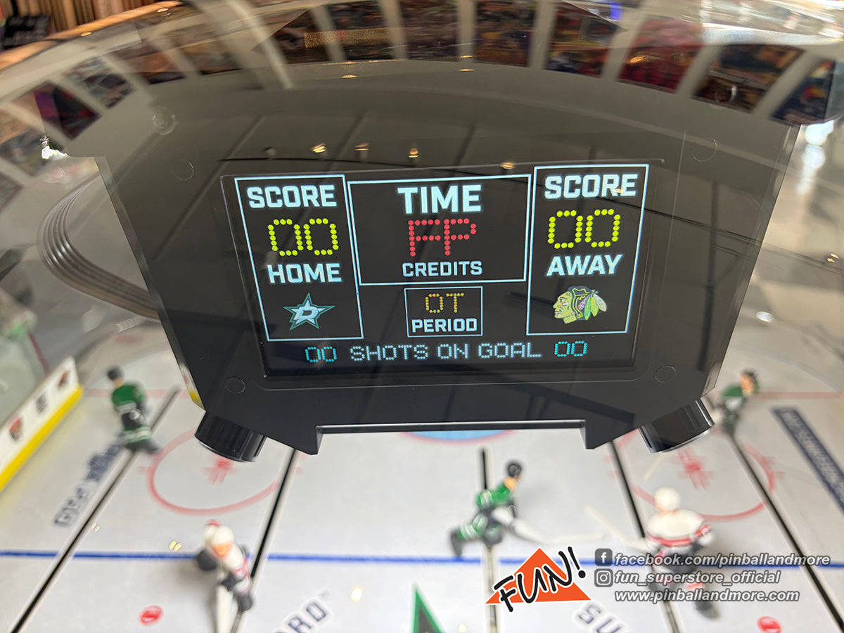 NHL Super Chexx Pro Bubble Hockey (Dallas Star vs Chicago Blackhawks)