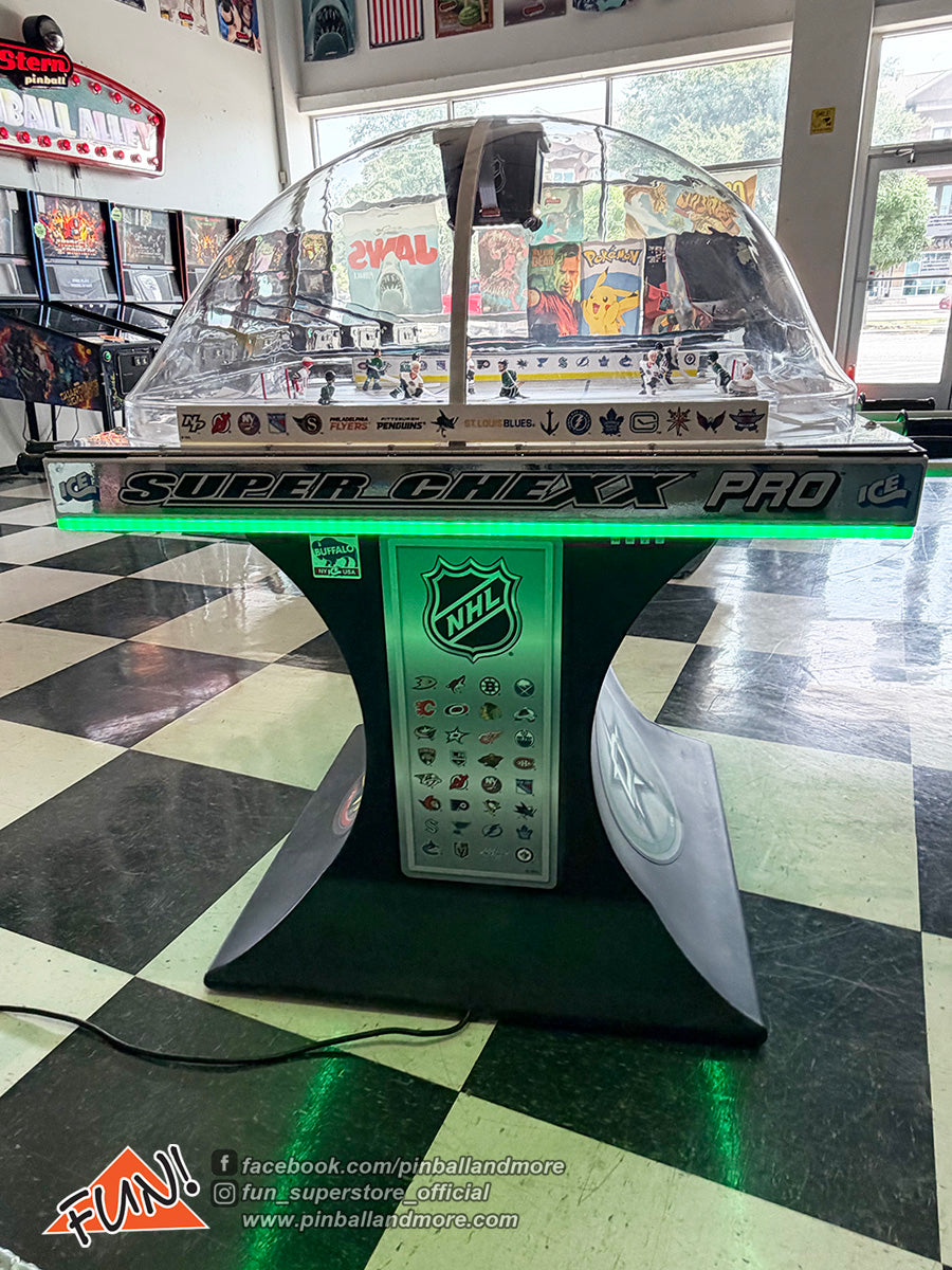 NHL Super Chexx Pro Bubble Hockey (Dallas Star vs Chicago Blackhawks)