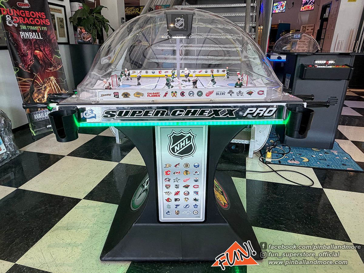 NHL Super Chexx Pro Bubble Hockey (Dallas Star vs Chicago Blackhawks)