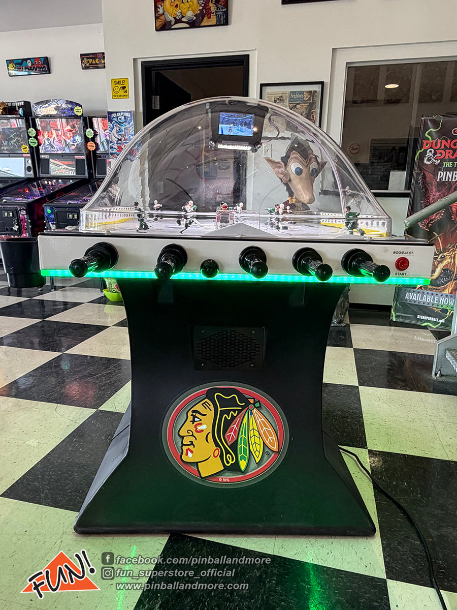 NHL Super Chexx Pro Bubble Hockey (Dallas Star vs Chicago Blackhawks)