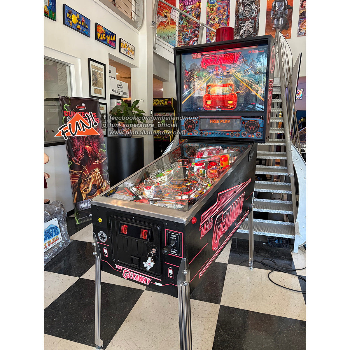 High Speed 2: The Getaway Pinball Machine
