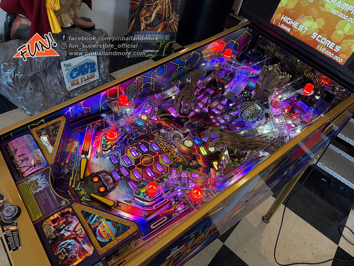 Guardians of the Galaxy (Limited Edition #081 of 600) Pinball Machine - HUO
