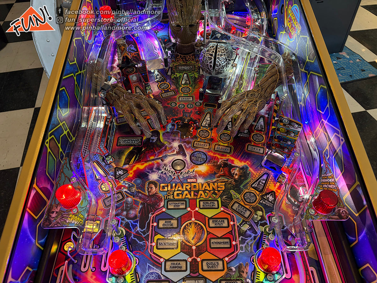 Guardians of the Galaxy (Limited Edition #081 of 600) Pinball Machine - HUO