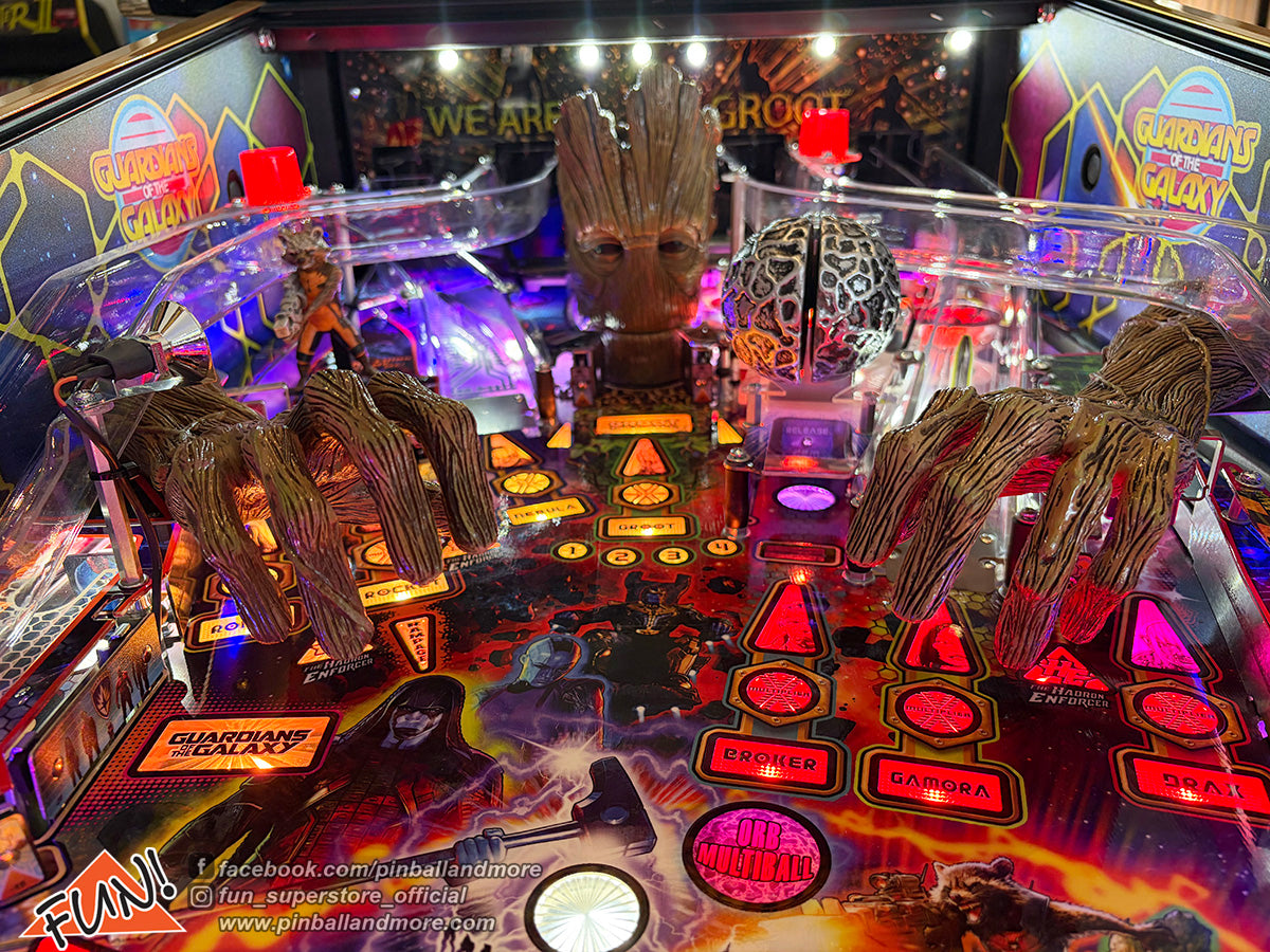 Guardians of the Galaxy (Limited Edition #081 of 600) Pinball Machine - HUO