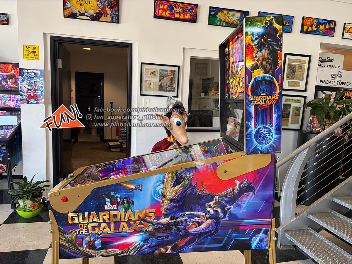 Guardians of the Galaxy (Limited Edition #081 of 600) Pinball Machine - HUO