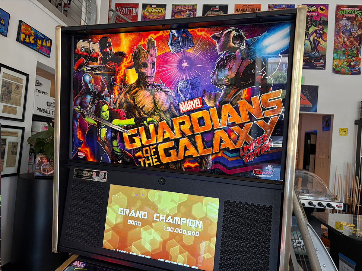 Guardians of the Galaxy (Limited Edition #081 of 600) Pinball Machine - HUO