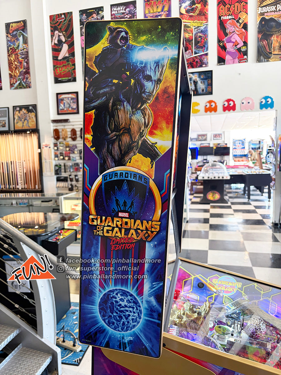 Guardians of the Galaxy (Limited Edition #081 of 600) Pinball Machine - HUO