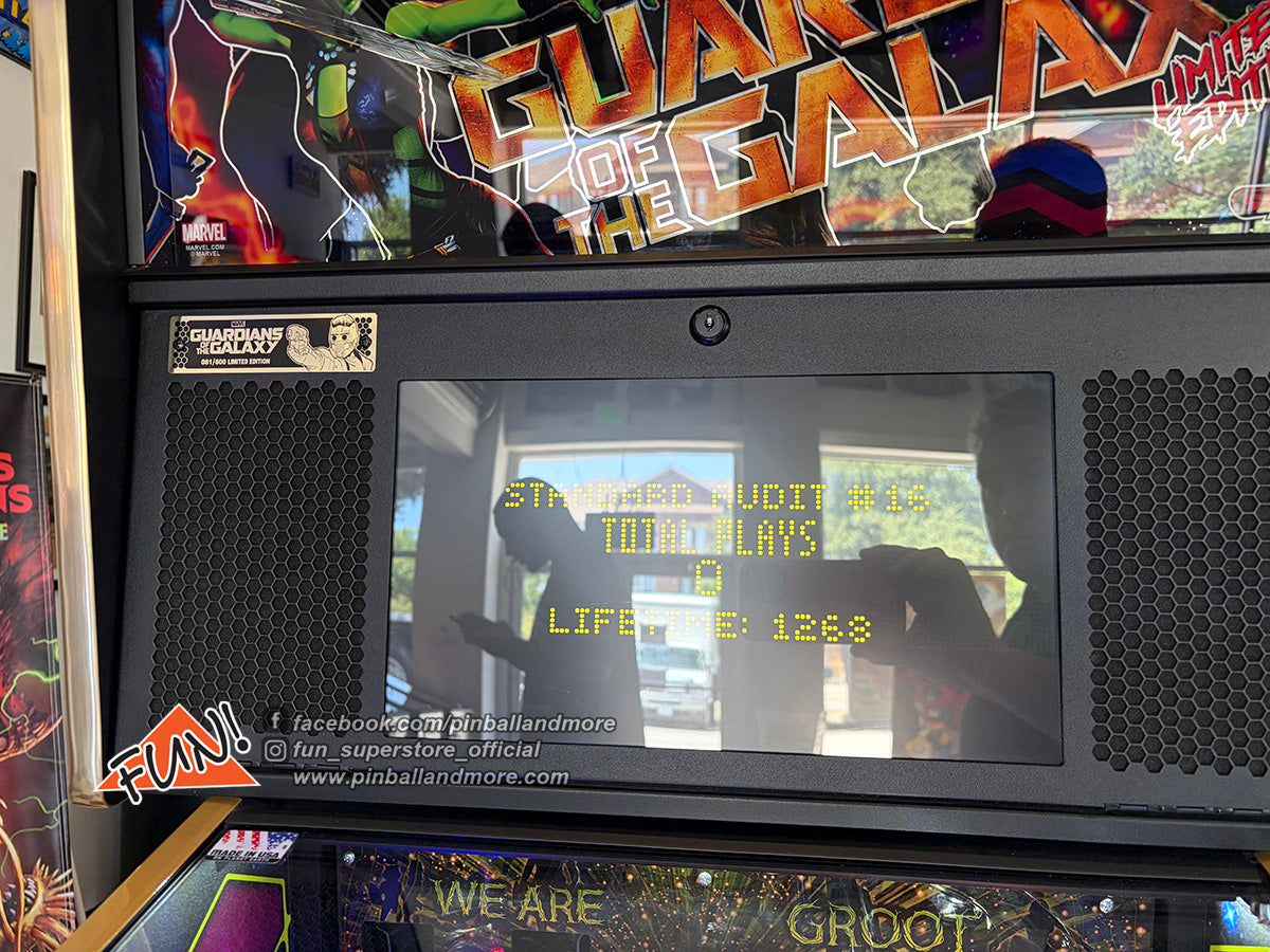 Guardians of the Galaxy (Limited Edition #081 of 600) Pinball Machine - HUO