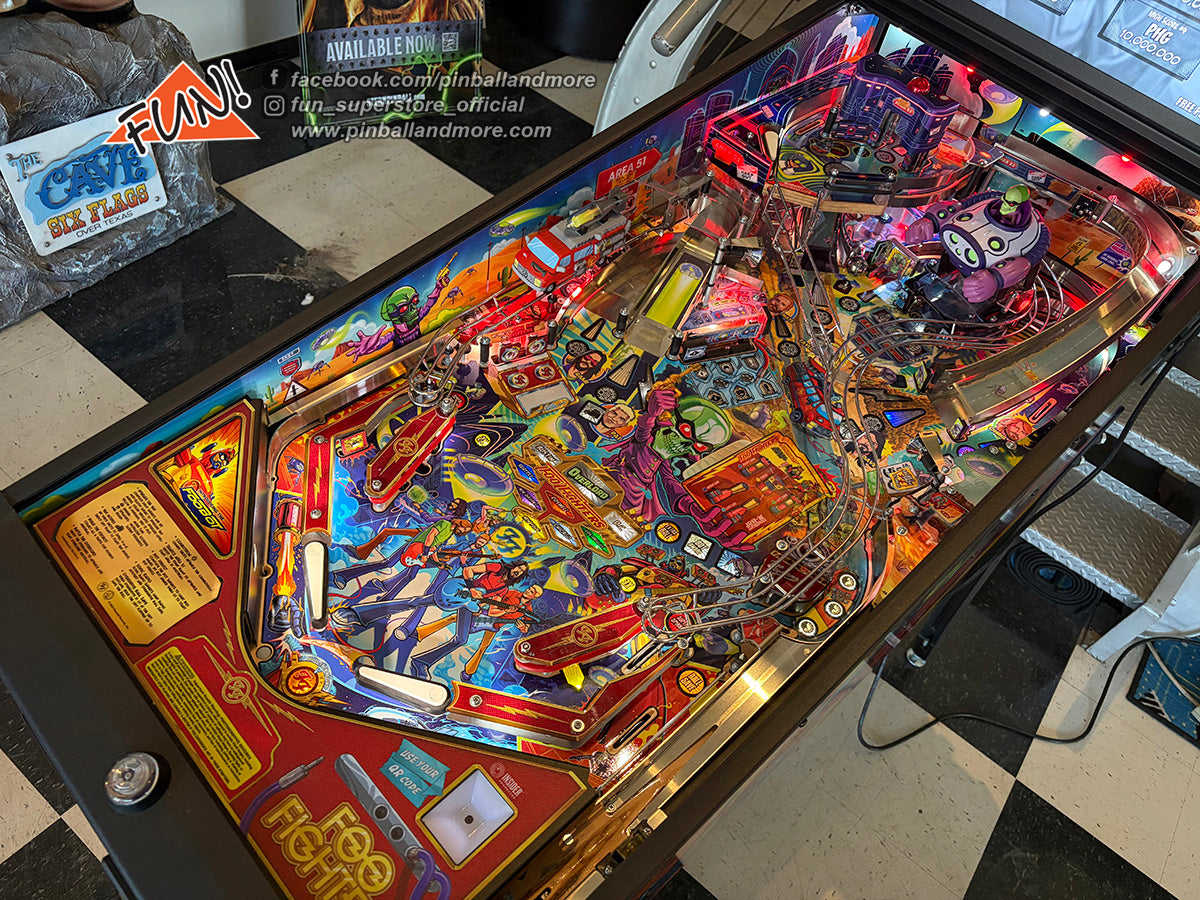 Foo Fighters (Premium) Pinball Machine + EXTRAS!