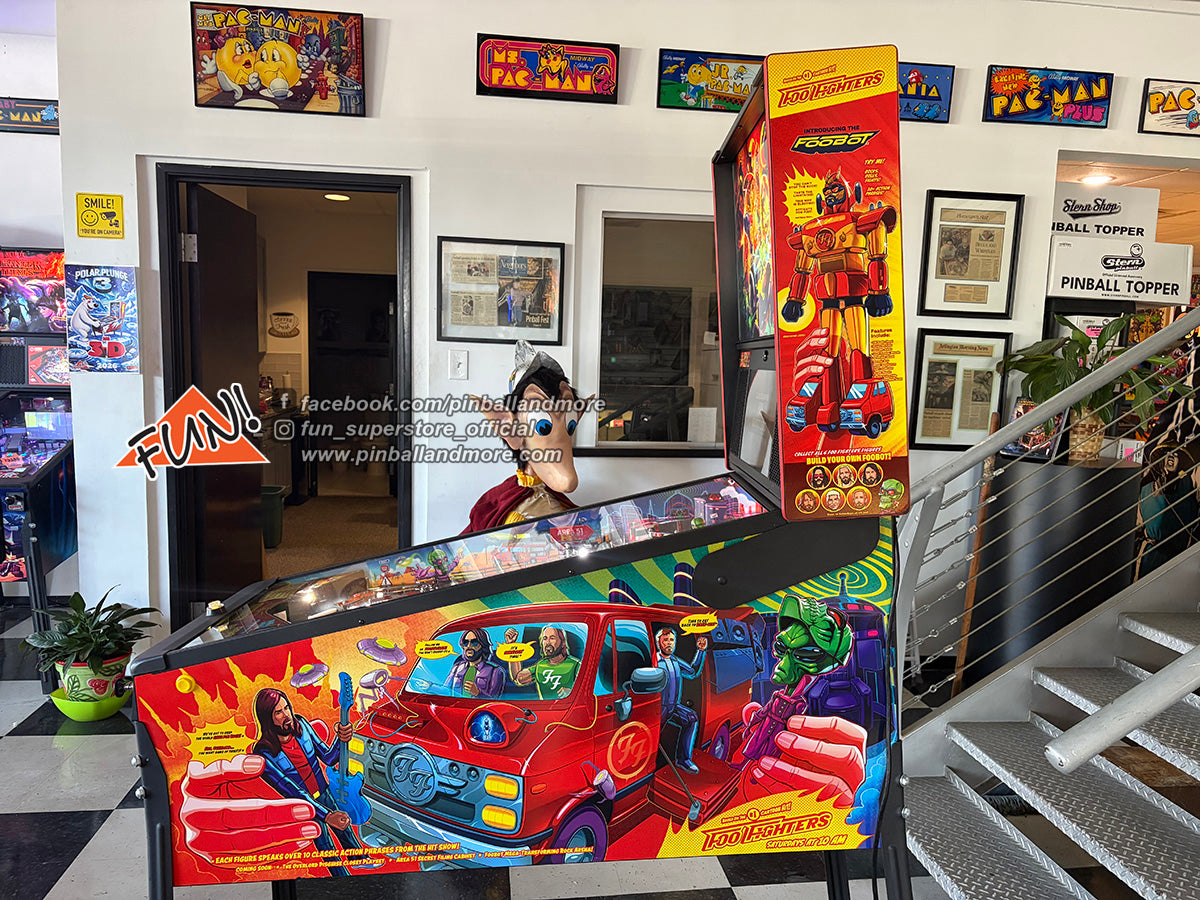 Foo Fighters (Premium) Pinball Machine + EXTRAS!