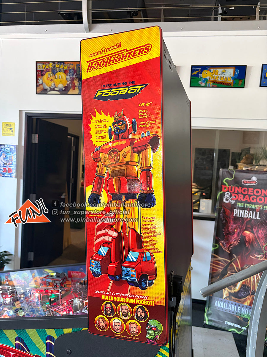 Foo Fighters (Premium) Pinball Machine + EXTRAS!